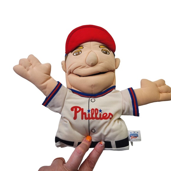 Bleacher Creatures Philadelphia Phillies Roy Halladay Hand Puppet - Picture 1 of 7
